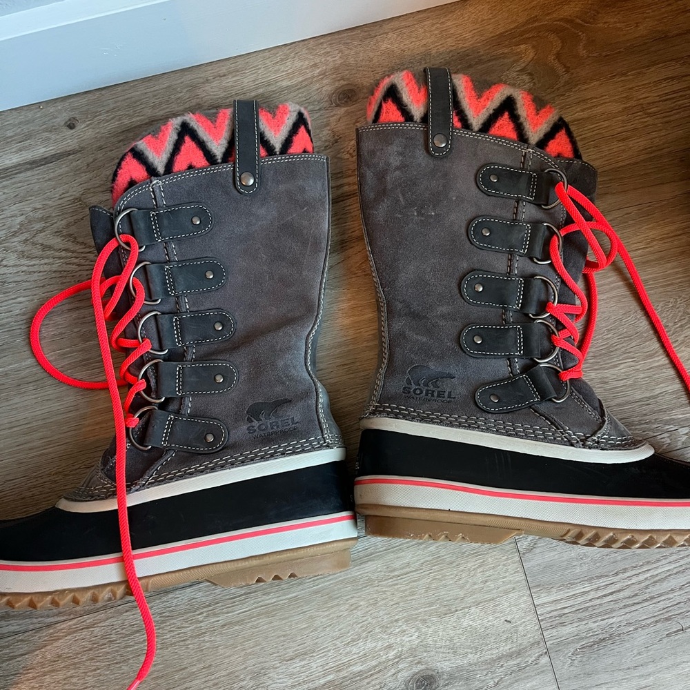 Sorel Womens Joan Of Arctic Knit II Rain‎ Snow Waterproof Winter Boots - Picture 6 of 6